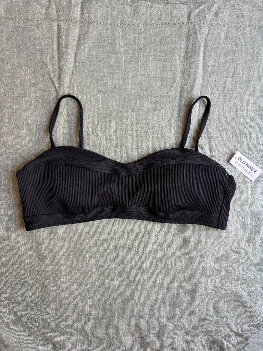 Ribbed Bra Bikini Swim Top